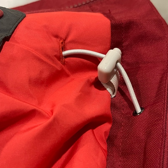 Patagonia RUBICON RED BURGUNDY RECCO H2NO Women's Crimson Ski Jacket sizeS - Picture 14 of 16